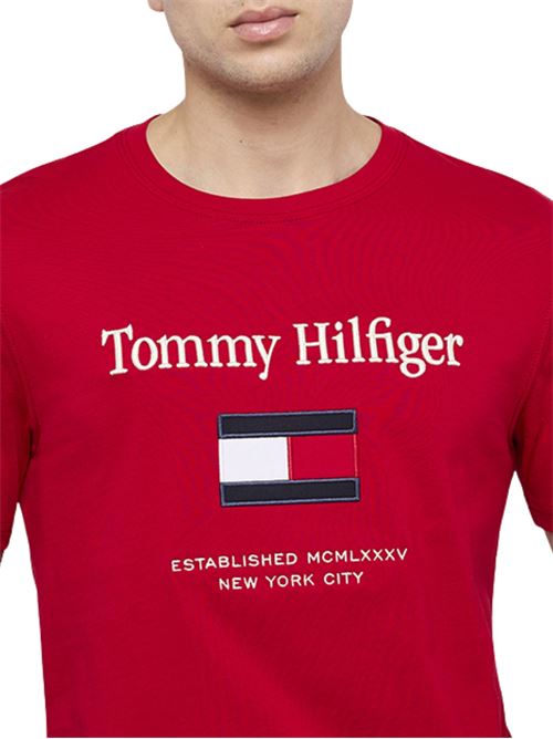 T-shirt con logo Tommy Hilfiger | MW0MW42736XLD